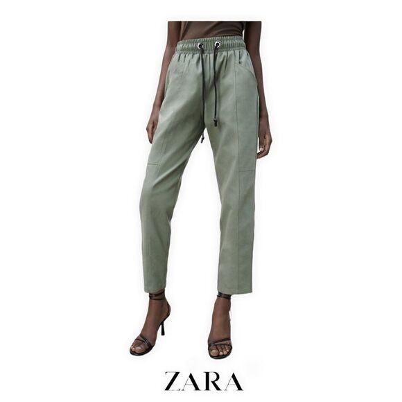 ZARA | Light Khaki | JOGGER PANTS - Picture 10 of 13